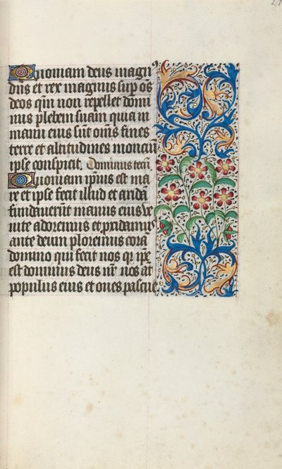 Kniha hodin Použití Rouen: fol. 29r, c. 1470. od Master of the Geneva Latini