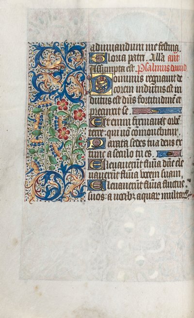 Kniha hodin Použití Rouen: fol. 39b, c. 1470. od Master of the Geneva Latini