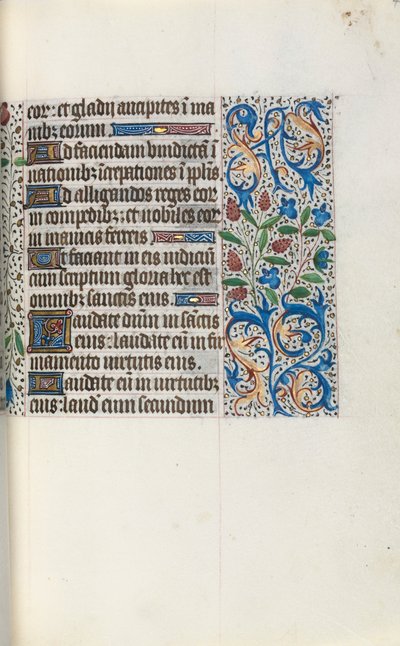 Kniha hodin Použití Rouen: fol. 46r, c. 1470. od Master of the Geneva Latini