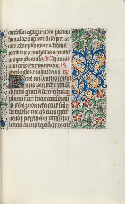 Kniha hodin Použití Rouen: fol. 53r, c. 1470. od Master of the Geneva Latini