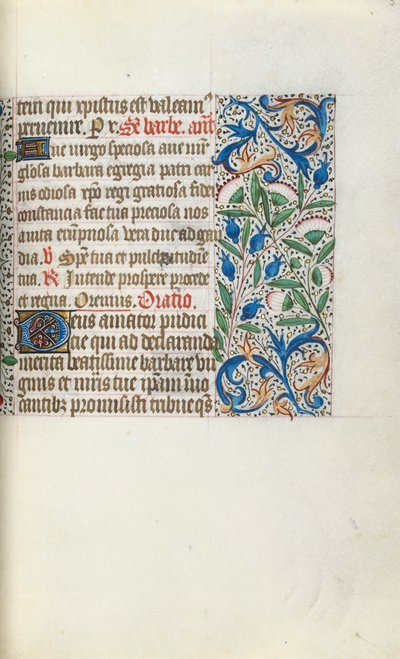 Kniha hodin Použití Rouen: fol. 54r, c. 1470. od Master of the Geneva Latini