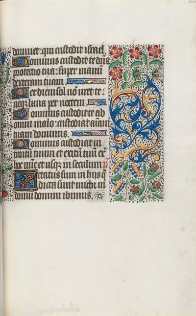 Kniha hodin Použití Rouen: fol. 62r, c. 1470. od Master of the Geneva Latini