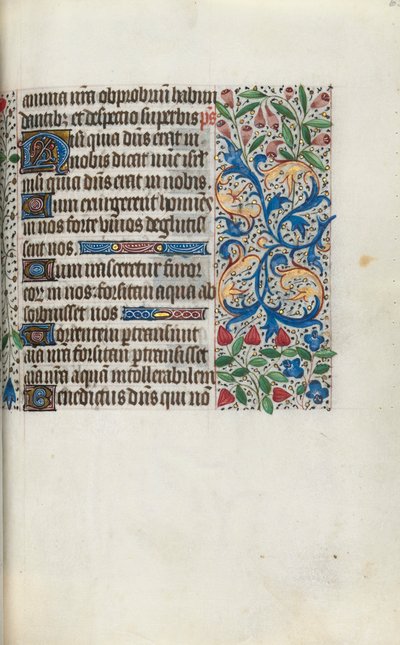 Kniha hodin Použití Rouen: fol. 65r, c. 1470. od Master of the Geneva Latini