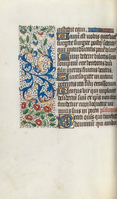 Kniha hodin Použití Rouen: fol. 68v, c. 1470. od Master of the Geneva Latini