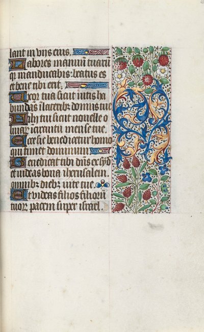 Kniha hodin Použití Rouen: fol. 69r, c. 1470. od Master of the Geneva Latini
