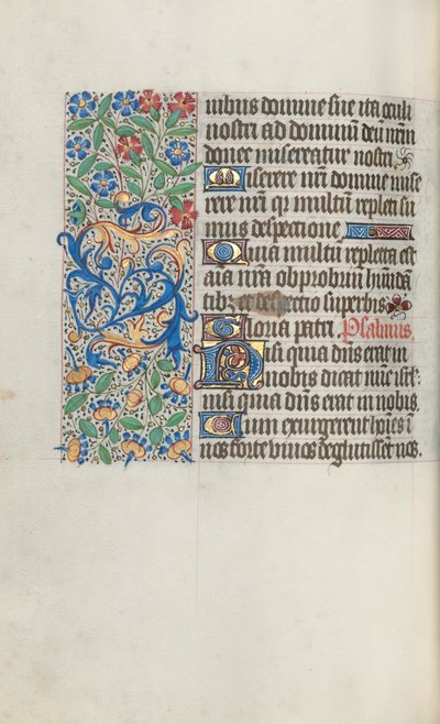 Kniha hodin Použití Rouen: fol. 70v, c. 1470. od Master of the Geneva Latini
