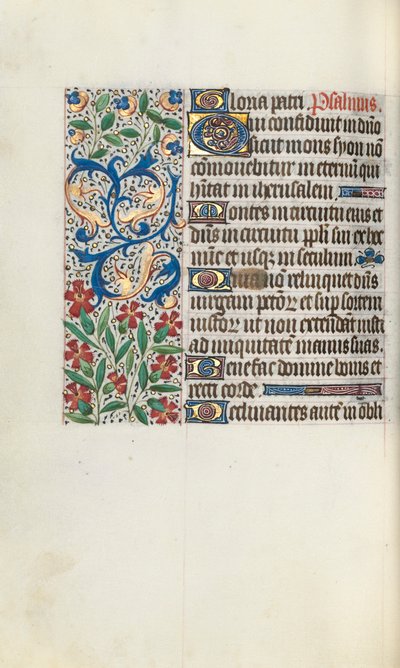 Kniha hodin Použití Rouen: fol. 71v, c. 1470. od Master of the Geneva Latini