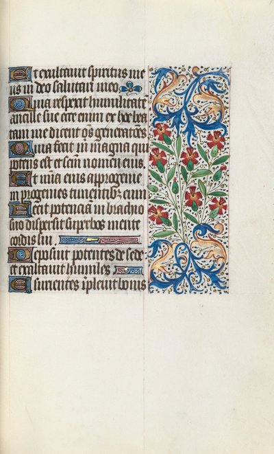 Kniha hodin Použití Rouen: fol. 74r, c. 1470. od Master of the Geneva Latini