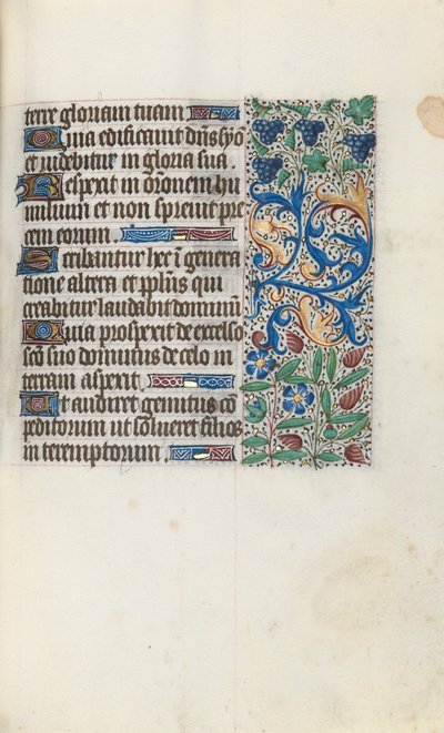 Kniha hodin Použití Rouen: fol. 89r, c. 1470. od Master of the Geneva Latini