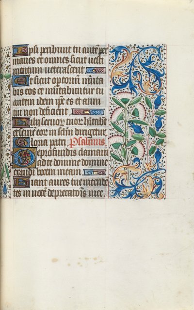 Kniha hodin Použití Rouen: fol. 90r, c. 1470. od Master of the Geneva Latini