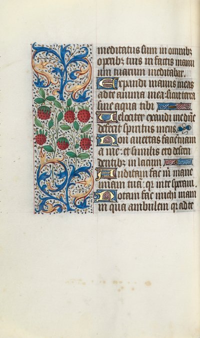Kniha hodin Použití Rouen: fol. 91v, c. 1470. od Master of the Geneva Latini