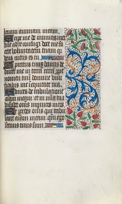 Kniha hodin Použití Rouen: fol. 92r, c. 1470. od Master of the Geneva Latini