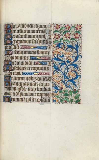 Kniha hodin Použití Rouen: fol. 95r, c. 1470. od Master of the Geneva Latini