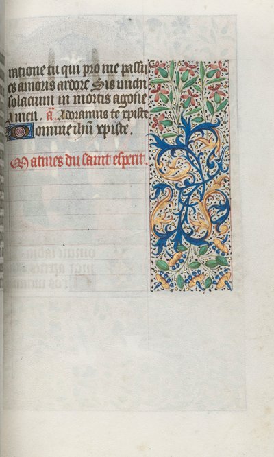 Kniha hodin Použití Rouen: fol. 99r, c. 1470. od Master of the Geneva Latini