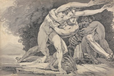 Apollo a Daphne od Master of the Giants