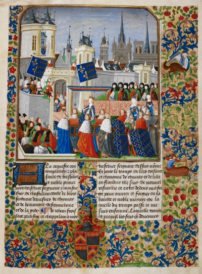 Isabeau Bavorská, ilustrace z 