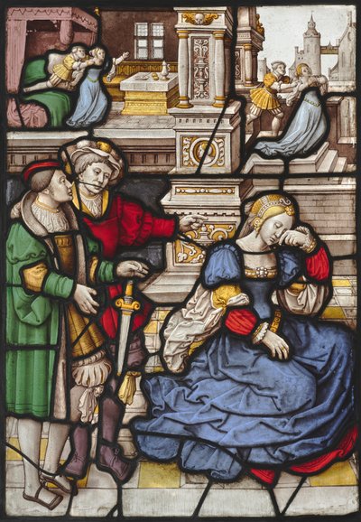 Příběh Lukrécie, c. 1530. od Master of the Kanis Triptych