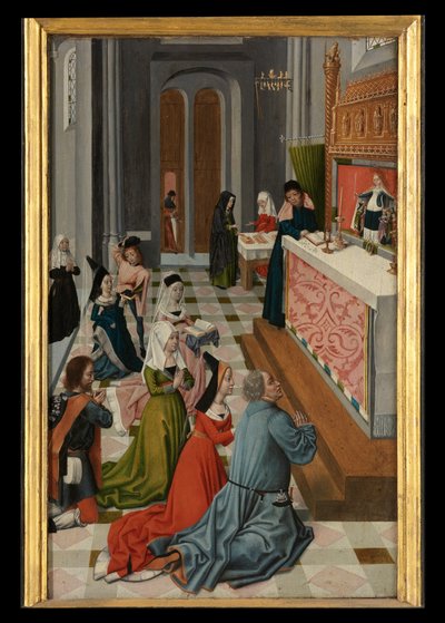 Panel z Legendy o svaté Voršule od Master of the Legend of St. Ursula