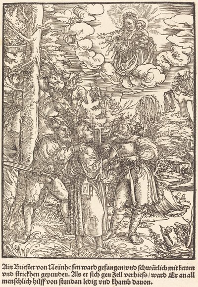Ain Briester von Neunhe... od Master of the Miracles of Mariazell