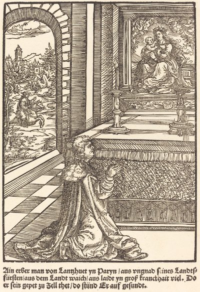 Ain erber man von Lanshuet... od Master of the Miracles of Mariazell