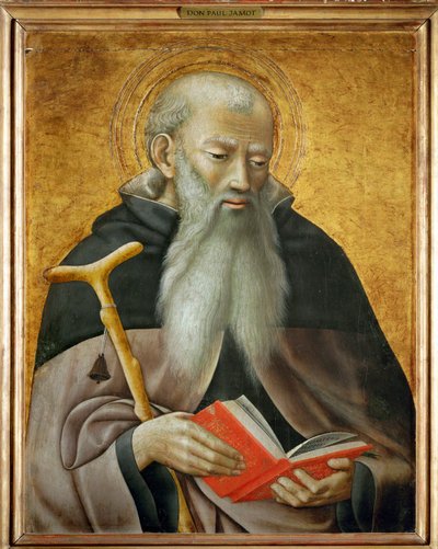 Svatoantonínský opat ... od Master of the Osservanza