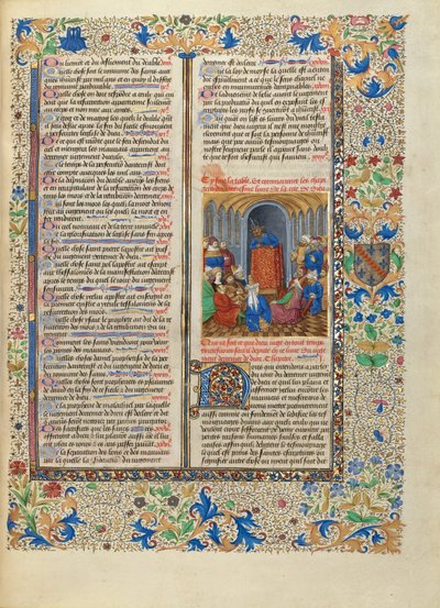 Ďábelské kázání od Master of the Oxford Hours