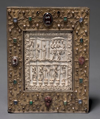 Relikviář ve tvaru knihy, c. 1000. od Master of the Registrum Gregorii