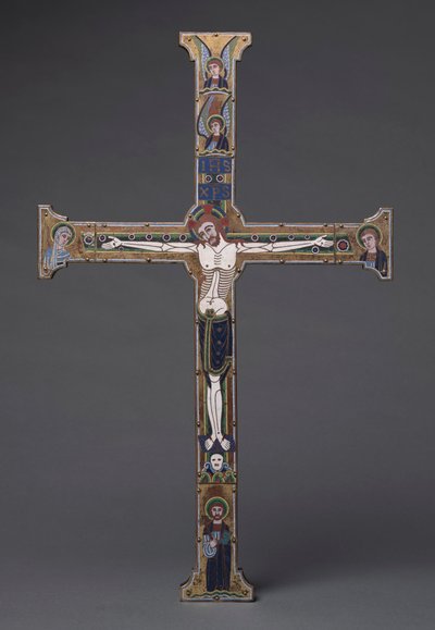 Spitzerův kříž, c. 1190. od Master of the Royal Plantagenet Workshop