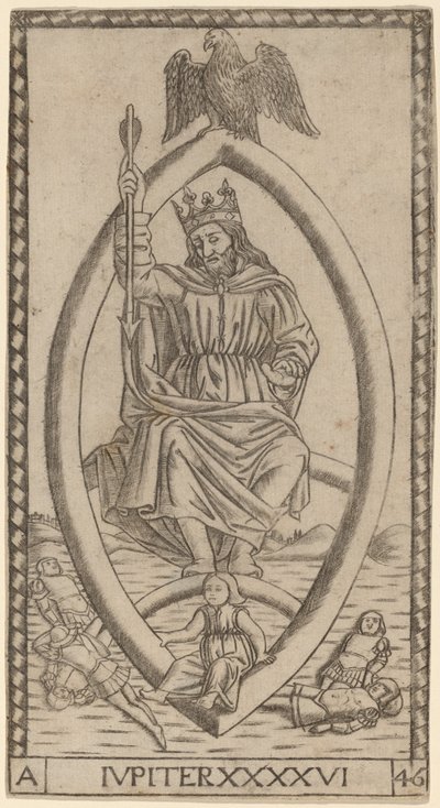 Jupiter (Jupiter) od Master of the S Series Tarocchi