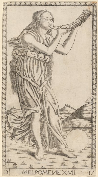 Melpomene od Master of the S Series Tarocchi