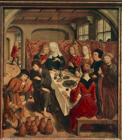 Svatba v Káně od Master of the Saint Bartholomew Altarpiece