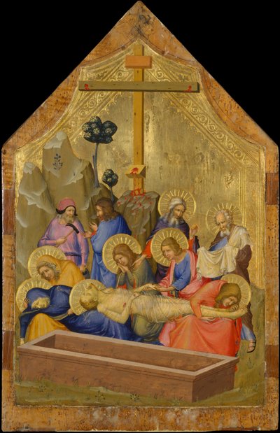 Lamentation, ca. 1330-35. od Master of the Saint George Codex