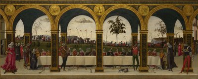 Příběh Griseldy. Část III: Reunion, kolem 1490-1495 od Master of the Story of Griselda