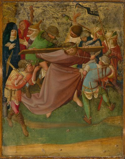 Kristus nesoucí kříž, 142025. od Master of the Worcester Carrying of