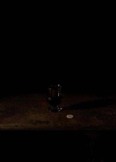 Poslední jídlo v cele smrti, Texas; Jonathan Nobles, 2011 (fotografie typu C) od Mat Collishaw