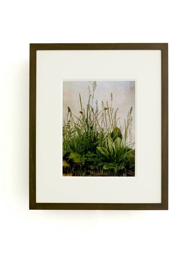 Whispering Weeds, 2011 (dřevěný rám, rámeček, LCD obrazovka, ventilátor a pevný disk) od Mat Collishaw