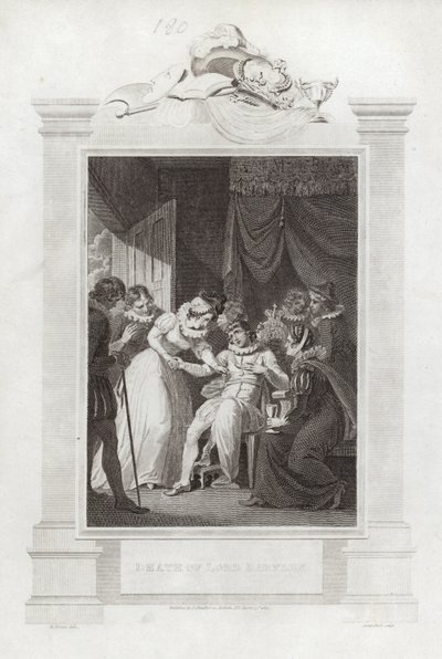 Smrt lorda Darnleyho od Mather Brown