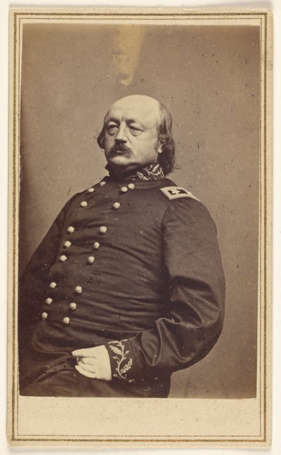 [Generálmajor] [Benjamin Franklin] Butler (1818–1893) od Mathew B. Brady