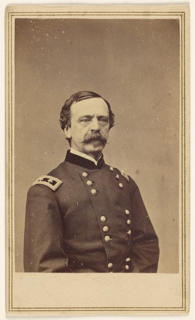 [Generálmajor Daniel Edgar] Sickles (1825–1914) od Mathew B. Brady