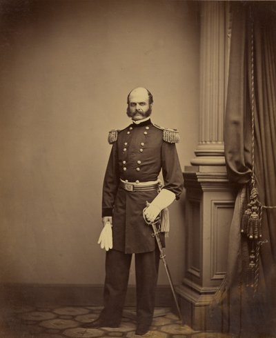 Generálmajor A.E. Burnside od Mathew B. Brady