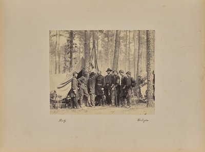 Potter a personál od Mathew B. Brady