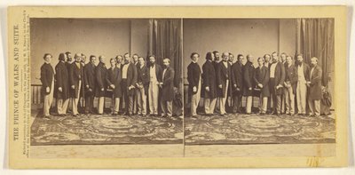 Princ z Walesu a jeho doprovod od Mathew B. Brady