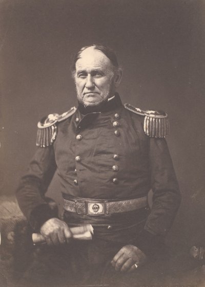 Generálmajor David E. Twiggs, ca. 1859. od Mathew Brady