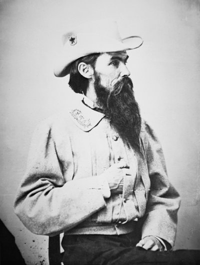 Portrét generálmajora Williama Mahonea (č/b litho) od Mathew Brady