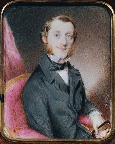 portrét gentlemana od Mathias Grilhofer