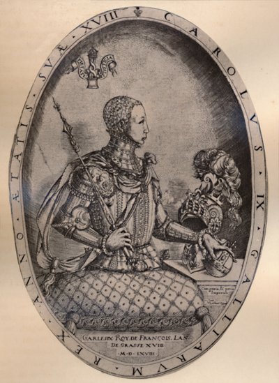 Charles IX, král Francie, 1568 1894 od Mathias Zundt
