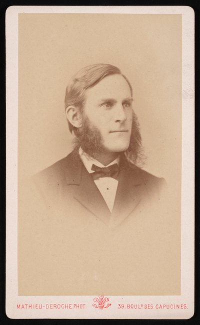 Portrét Samuela Hubbarda Scuddera 1837-1911, cca 1871. od Mathieu Deroche