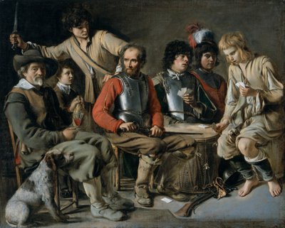 "Hádka", 1640 od Mathieu Le Nain