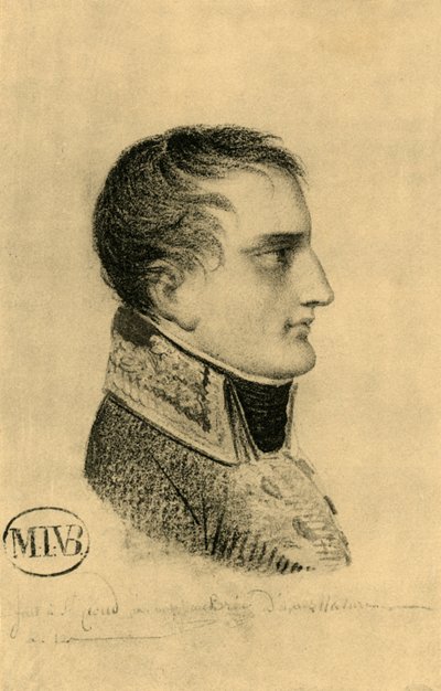 Napoleon jako první konzul, 1803 nebo 1804, 1921. od Mathieu Van Brée