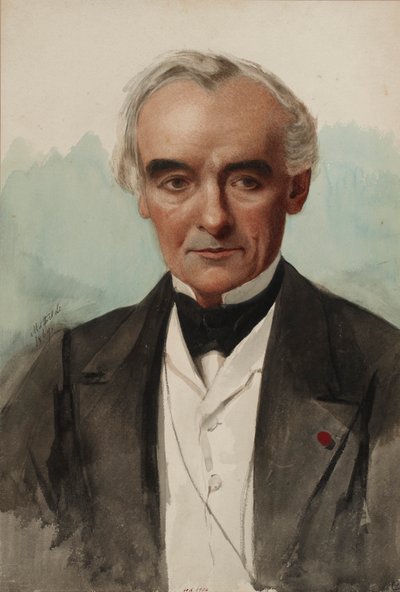 Portrét spisovatele Prospera Mérimée 1803-1870, 1869. od Mathilde Bonaparte